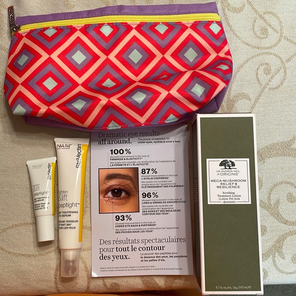 Tightening eye serum and lotion.  New Never Used